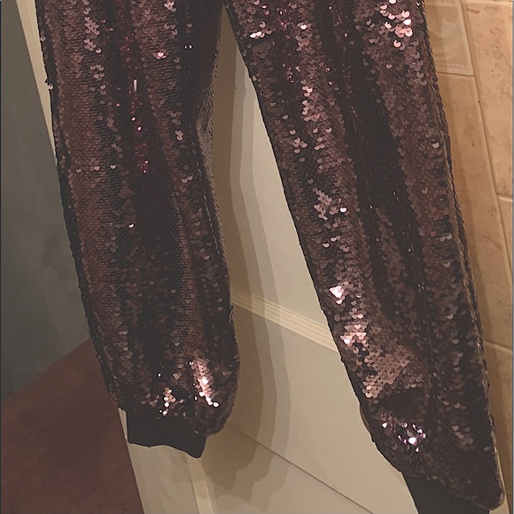 LOFT | Pants & Jumpsuits | Newnever Worn Loft Sequin Joggers | Poshmark